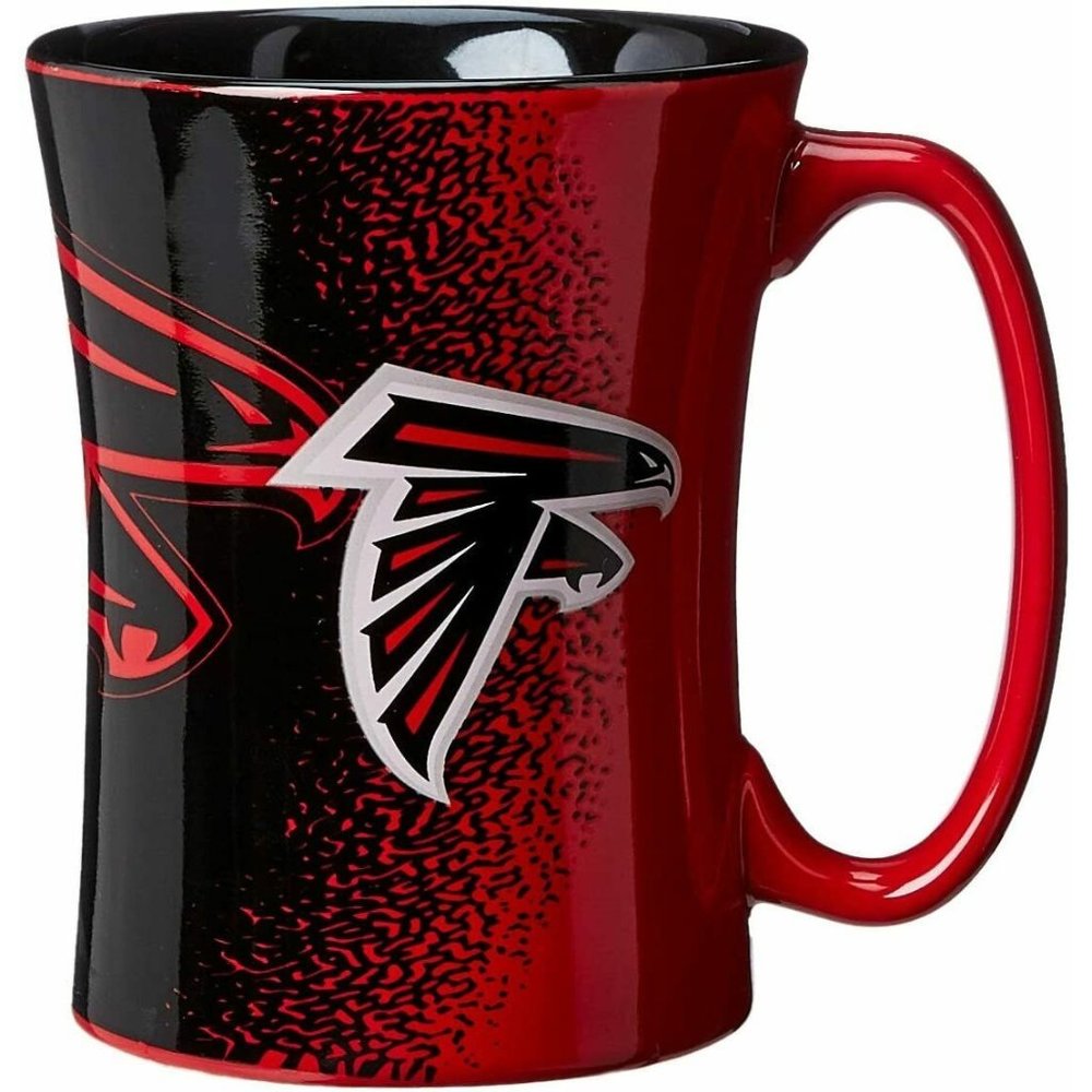 Atlanta Falcons 14oz Coffee Mug NFL Mocha Style